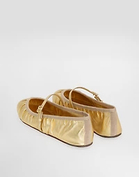 Nappa mordore ballet flats