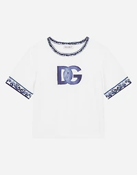 Jersey T-shirt with DG logo