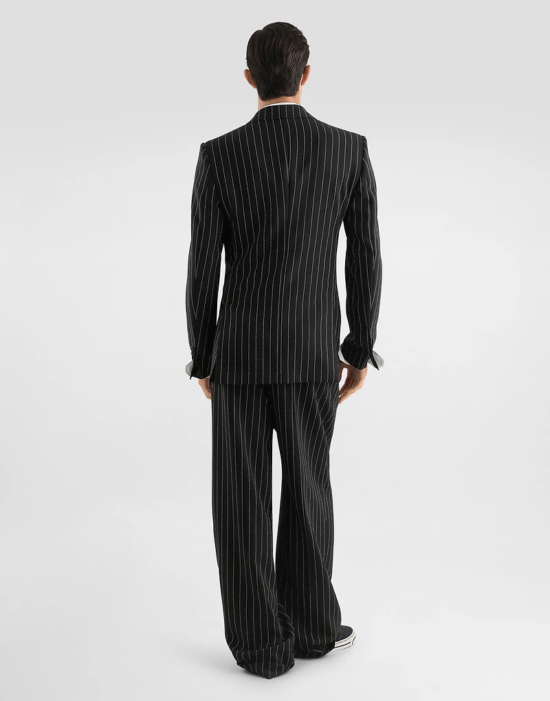 Silk crêpe de chine martini shirt