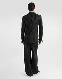 Silk crêpe de chine martini shirt