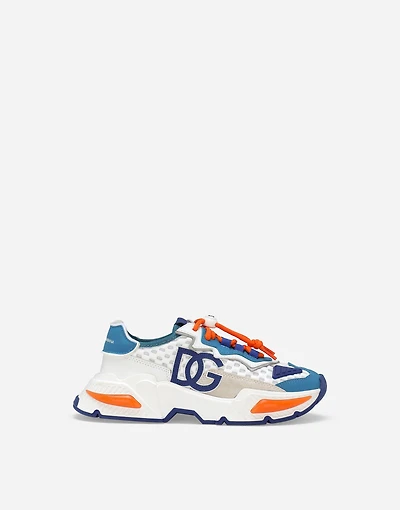 Mixed-materials Daymaster sneakers
