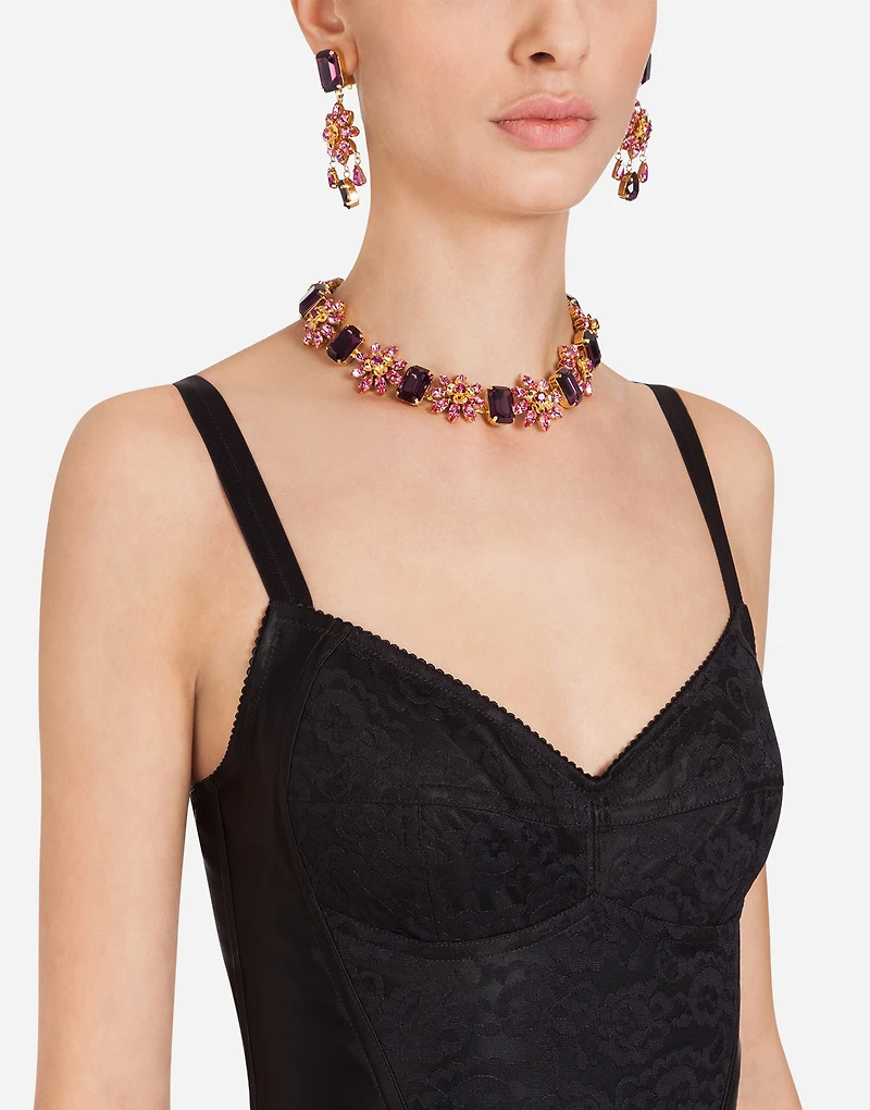 Elasticated corset-style bodysuit