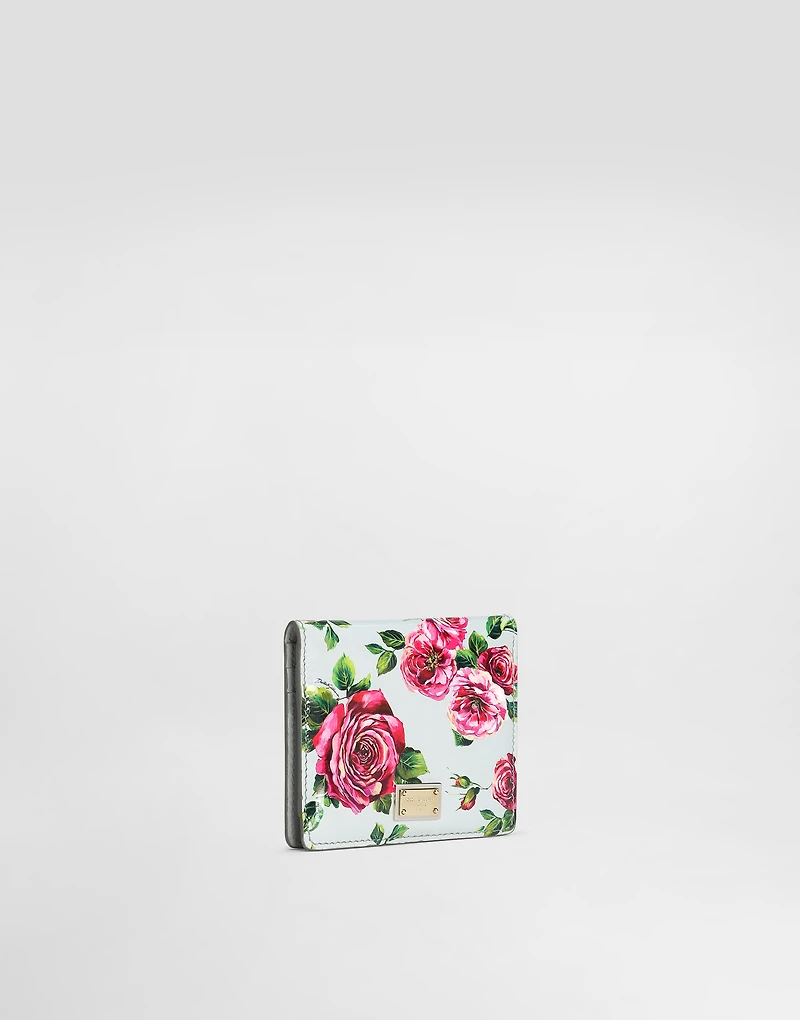 Polished calfskin wallet