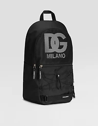 Nylon mesh backpack with DG logo