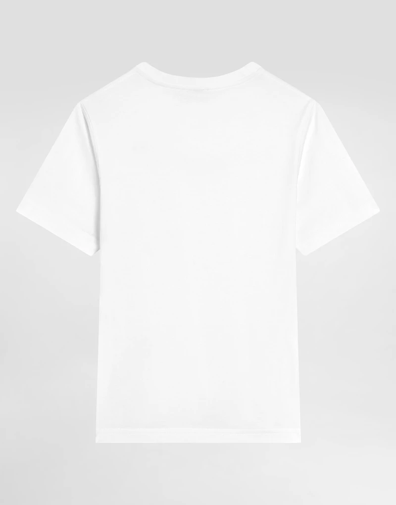 Short-sleeved jersey t-shirt with Dolce&Gabbana print