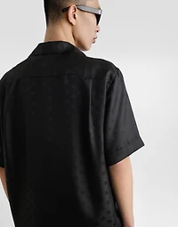DG logo jacquard hawaii shirt