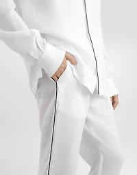 Linen trousers