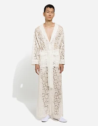 Lace robe