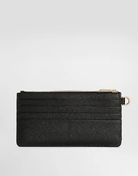 Dauphine calfskin card holder