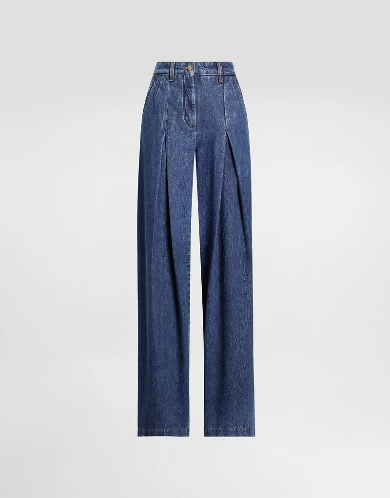 5-pocket denim trousers