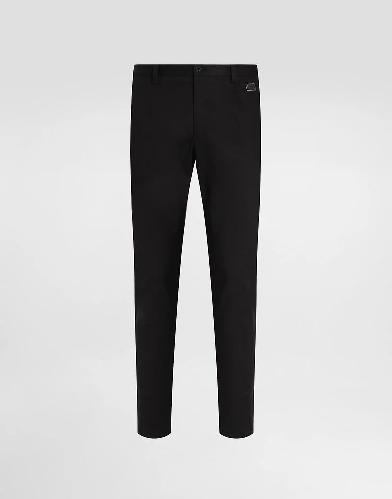 Tailored cotton pants
