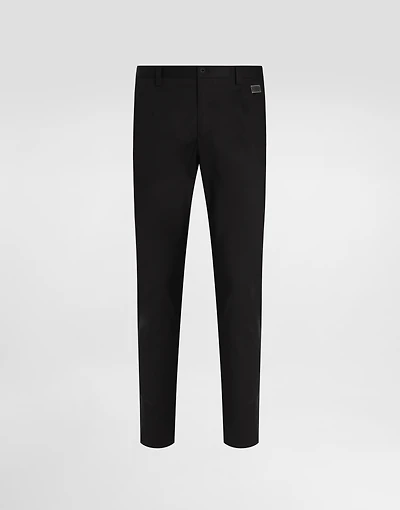 Tailored cotton pants