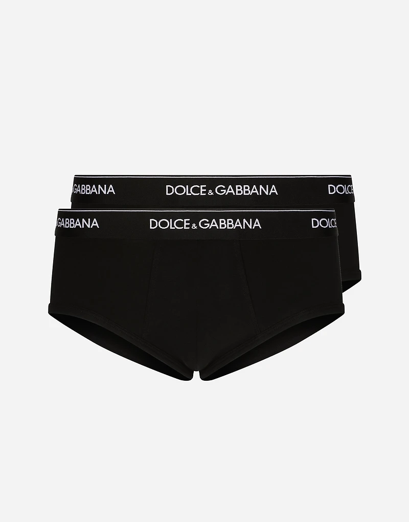 Stretch cotton Brando briefs two-pack