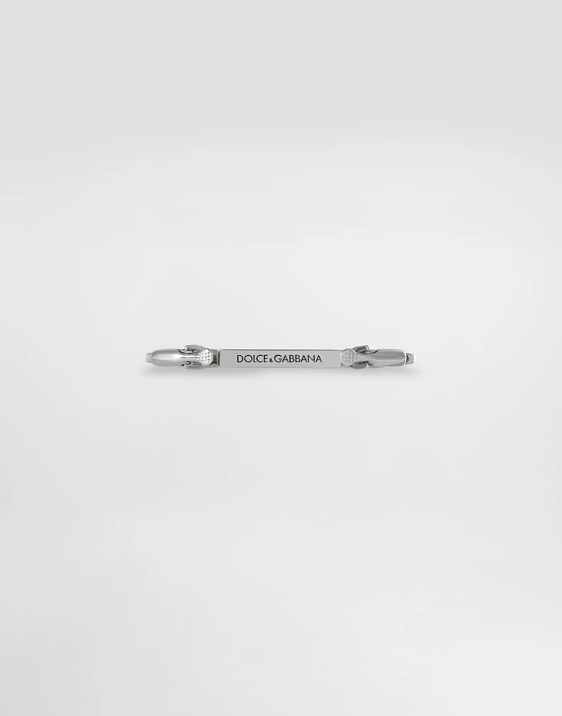 Collar pin with logo