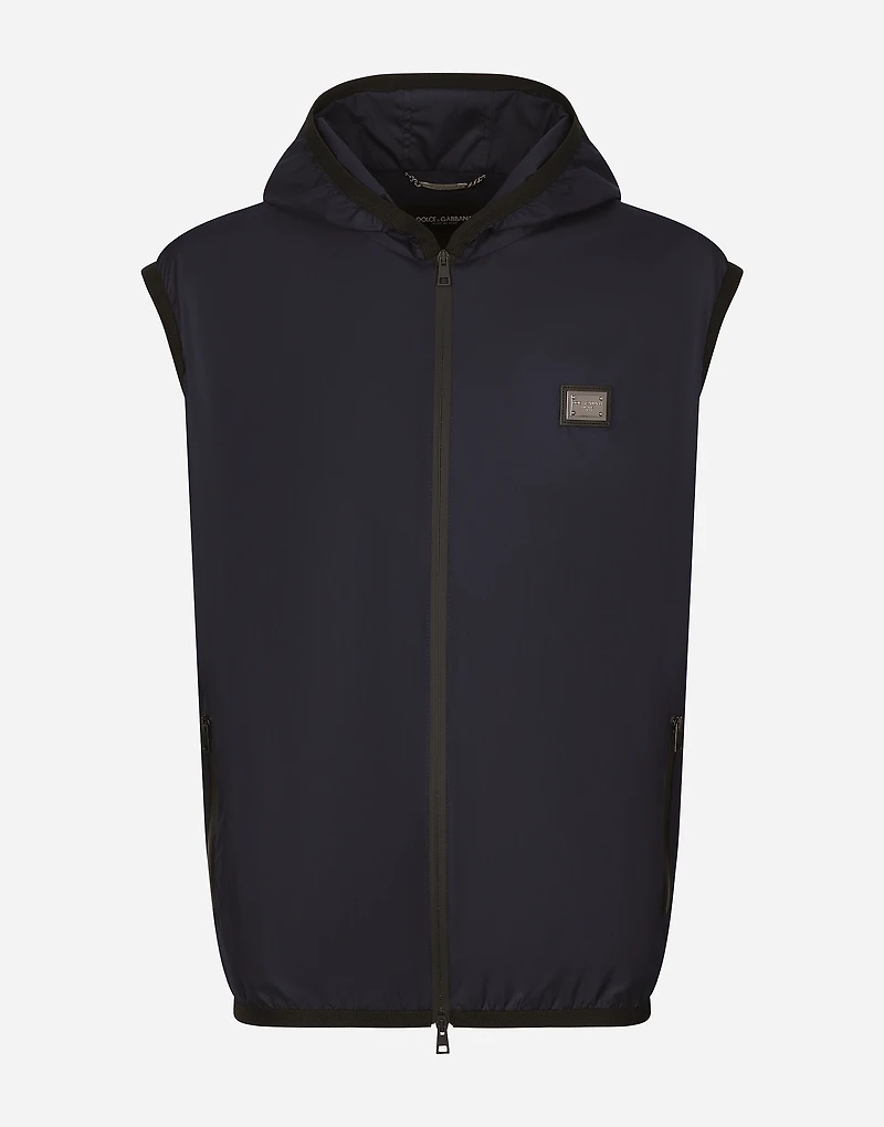 Hooded sports vest