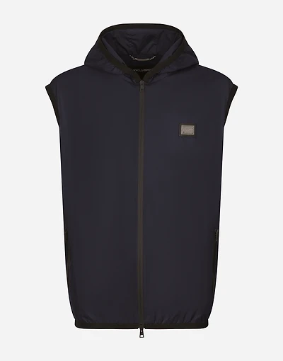 Hooded sports vest