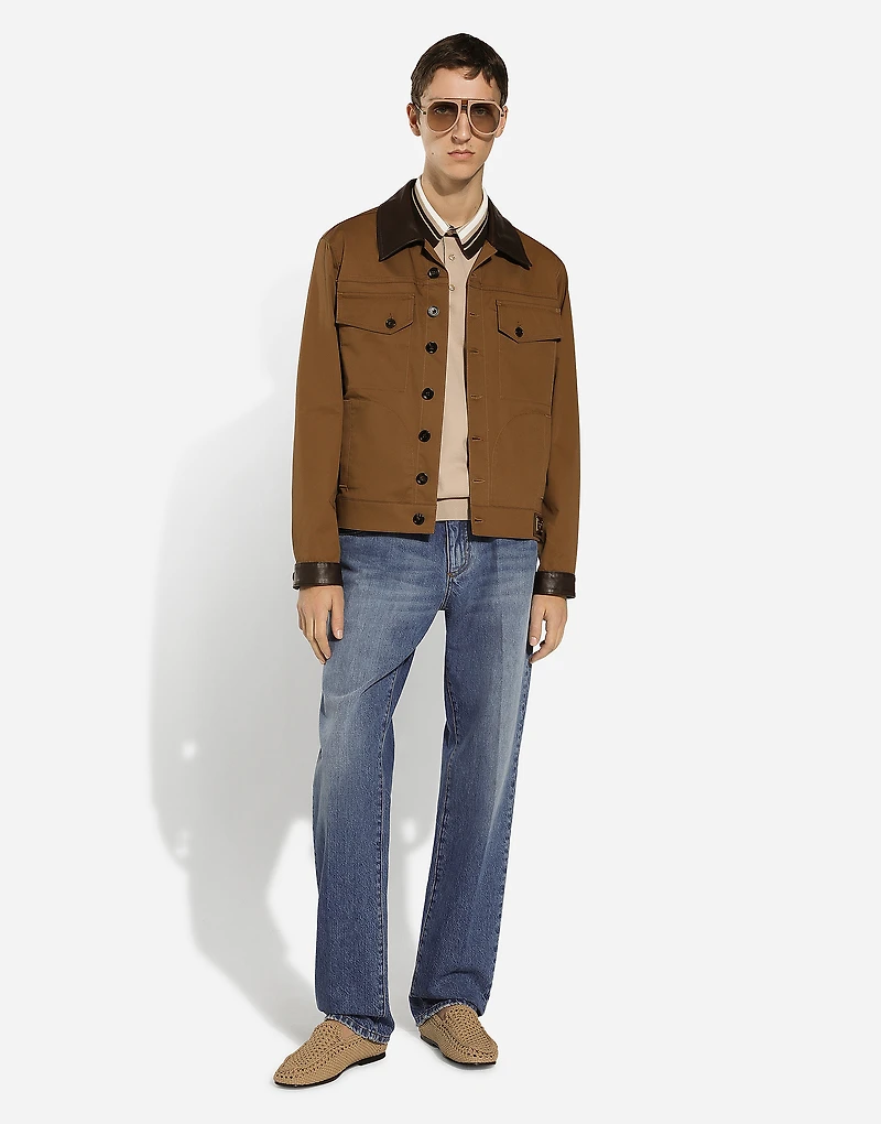 Classic blue denim jeans