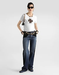 5-pocket denim trousers