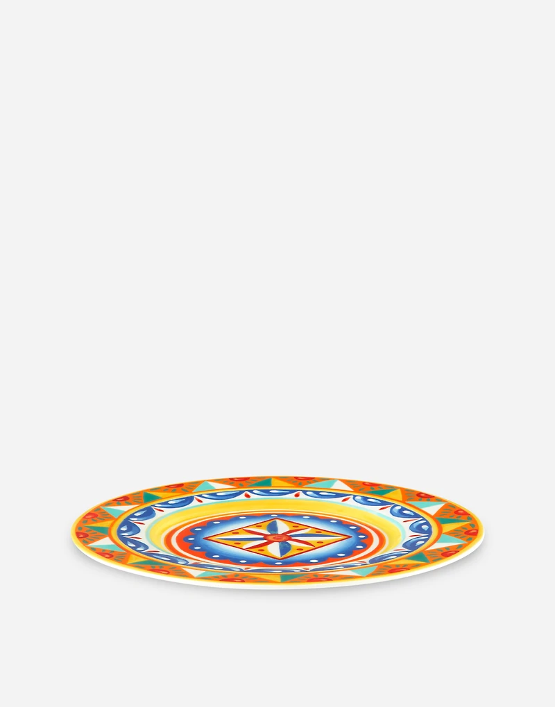 Set 2 Dinner Plates in Fine Porcelain