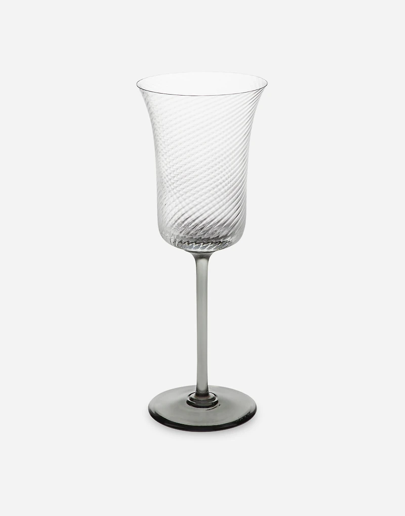 Hand-Blown Murano Wine Glass