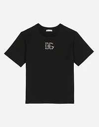 Jersey T-shirt with DG logo