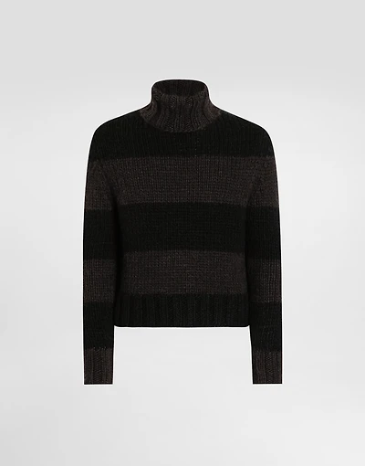Wool blend turtleneck