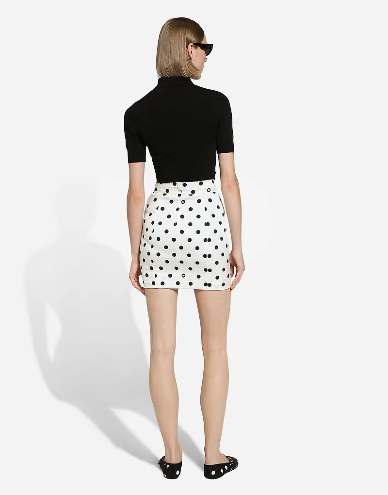 Viscose polo-shirt