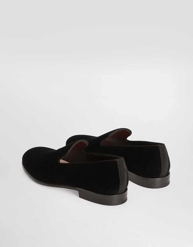 Velvet slippers