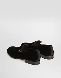 Velvet slippers