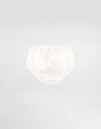 Smooth velvet dress with culottes