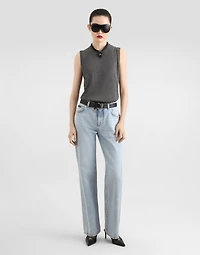 5-pocket denim trousers