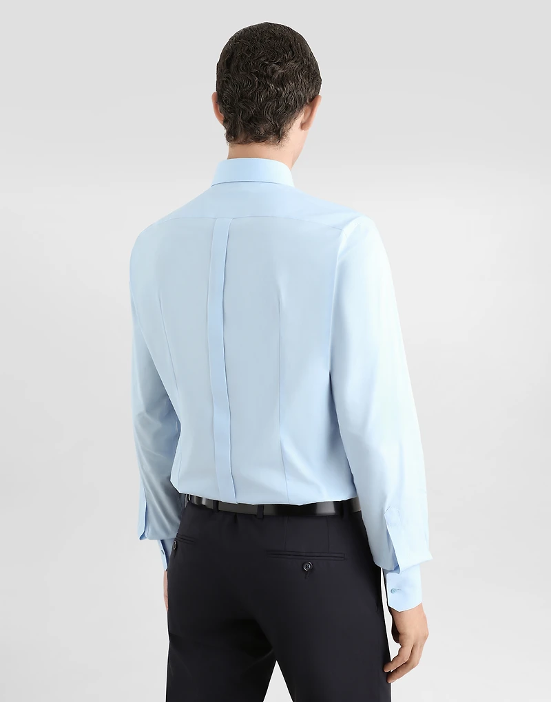 Stretch poplin Gold-fit shirt