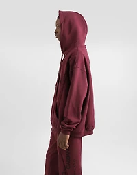 Cotton hoodie with logo
