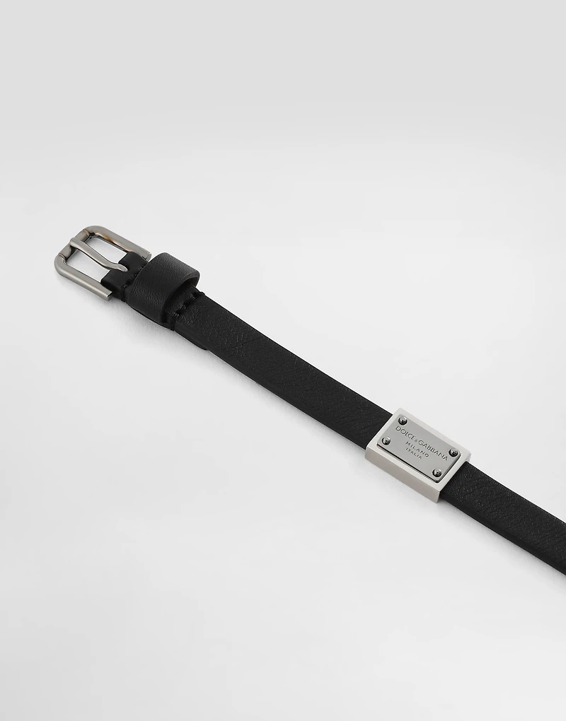 Calfskin bracelet