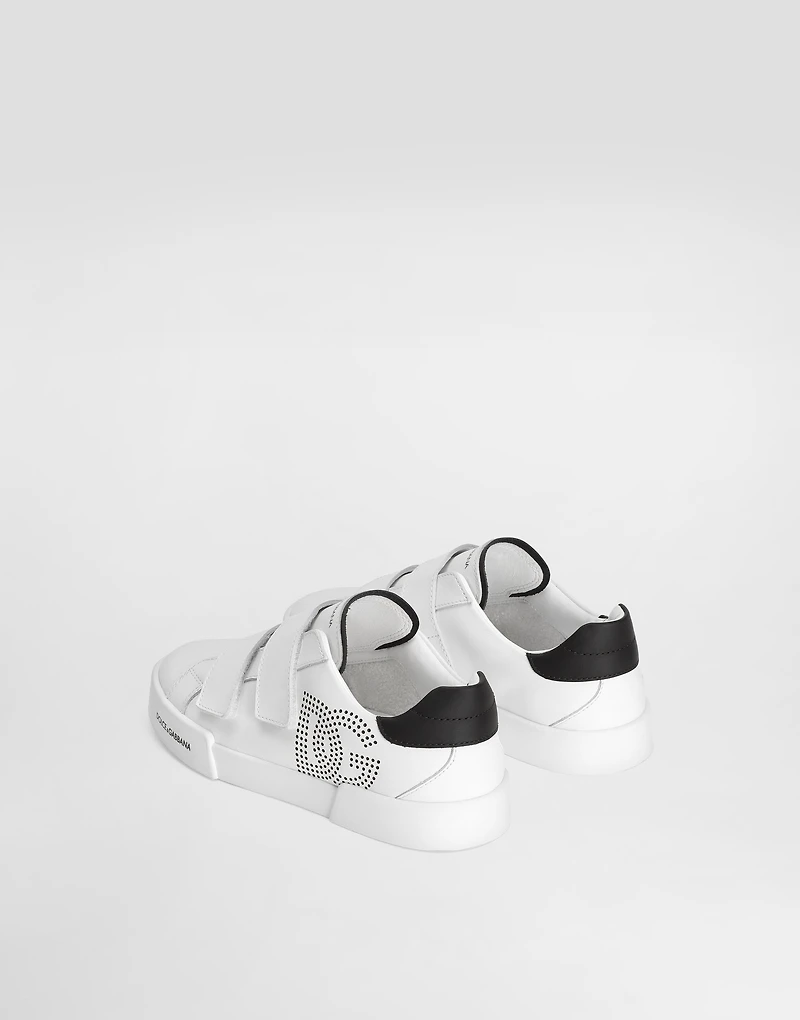 Nappa calfskin sneakers