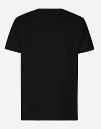 Short-sleeved cotton T-shirt with DG print