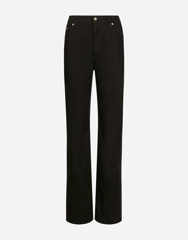 Loose denim jeans