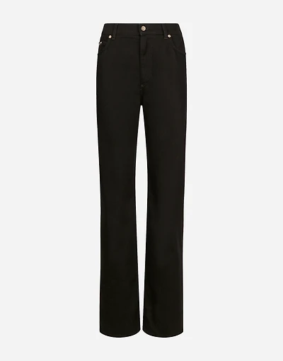 Loose denim jeans