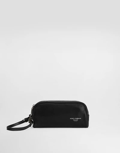 Tempesta calfskin necessaire