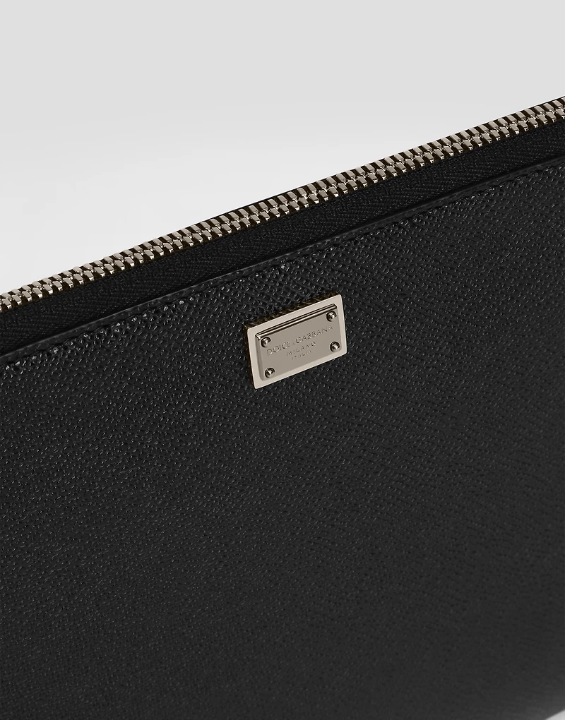 Alpine calfskin Sicily clutch bag