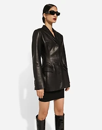 Calfskin Turlington jacket