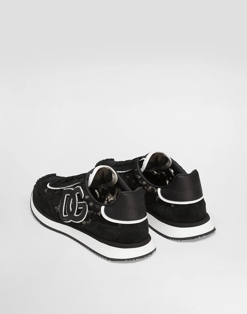 DG Cushion sneakers calfskin and fabric