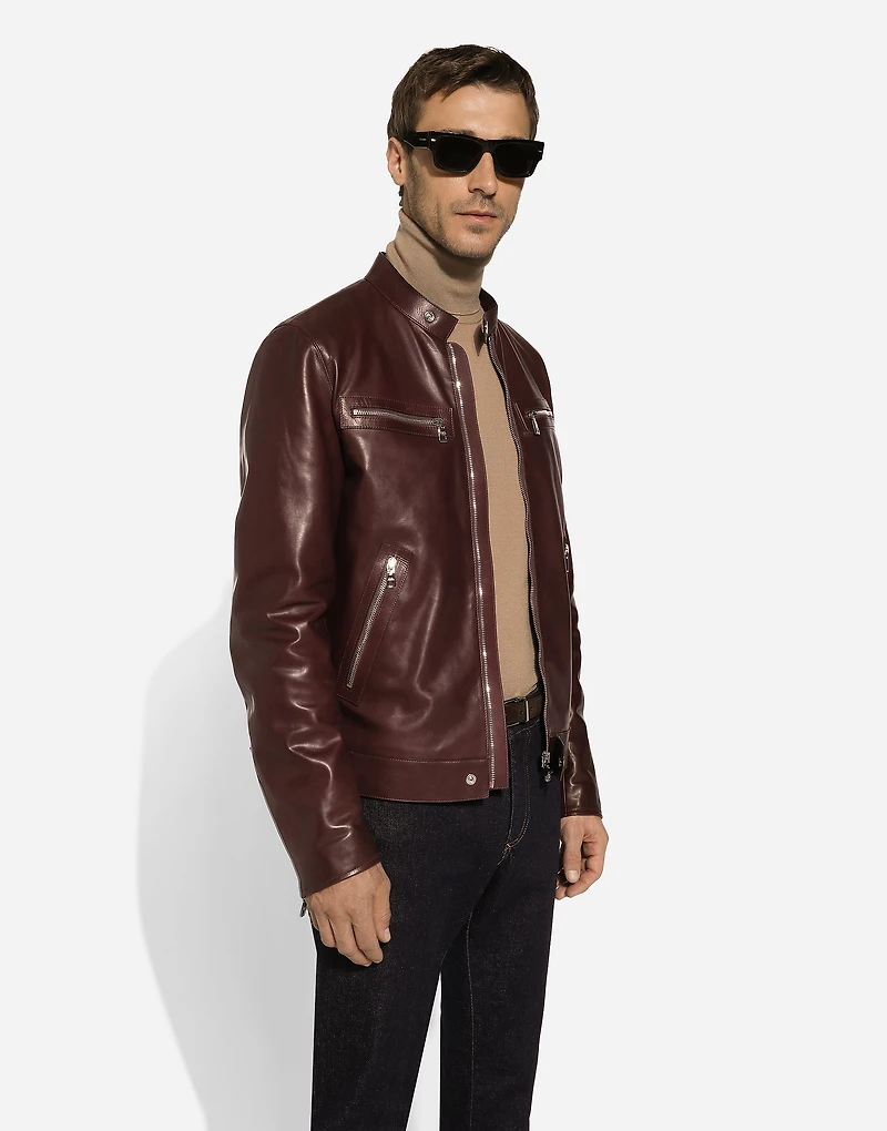 Leather jacket