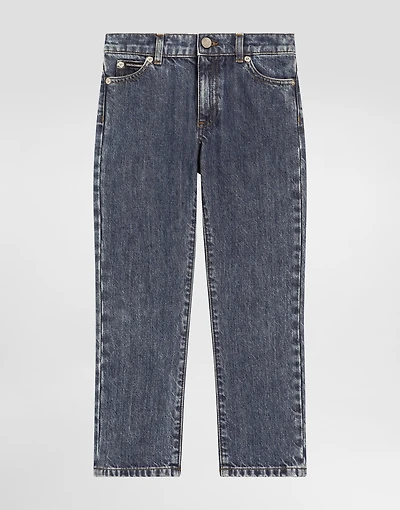 5-pocket denim trousers