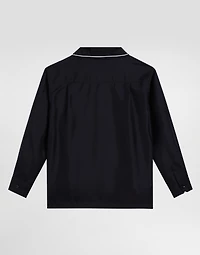 Twill shirt with DG embroidery