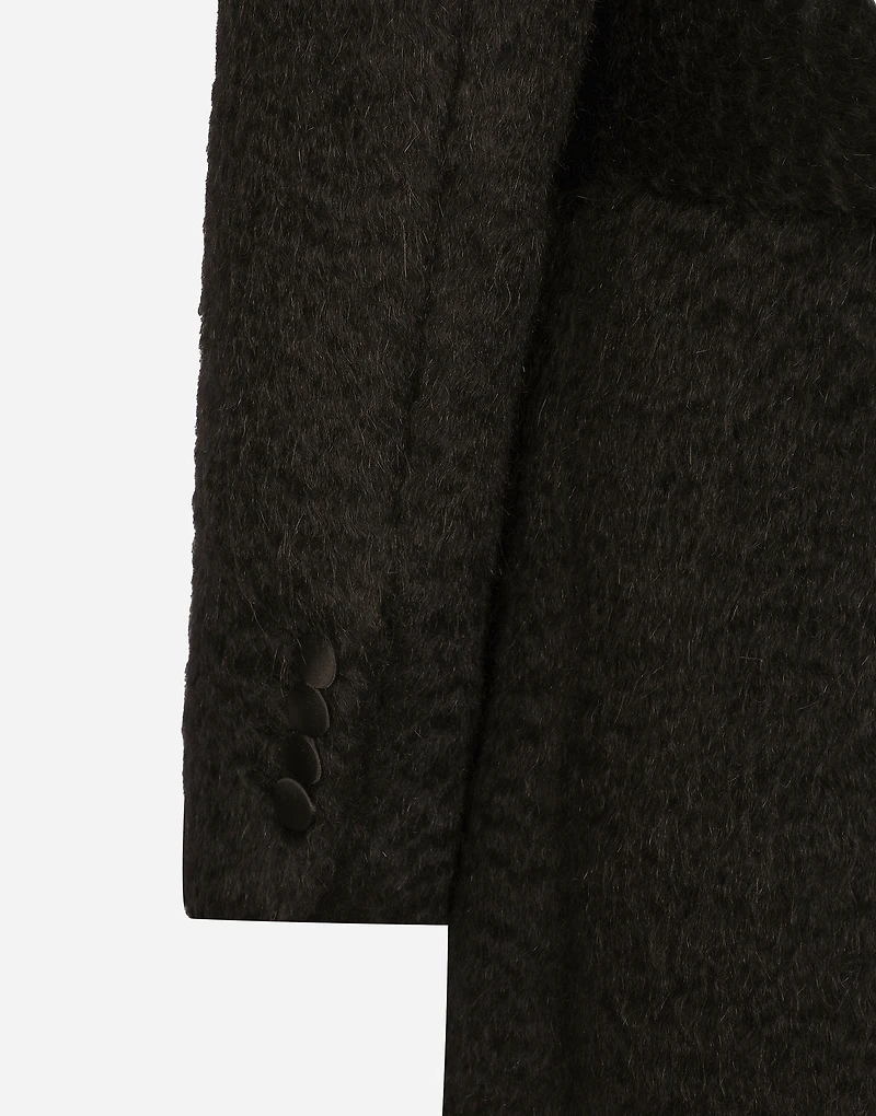 Belted oversize wool coat