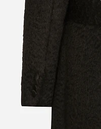 Belted oversize wool coat