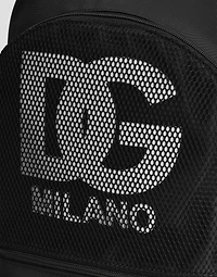 Nylon mesh backpack with DG logo