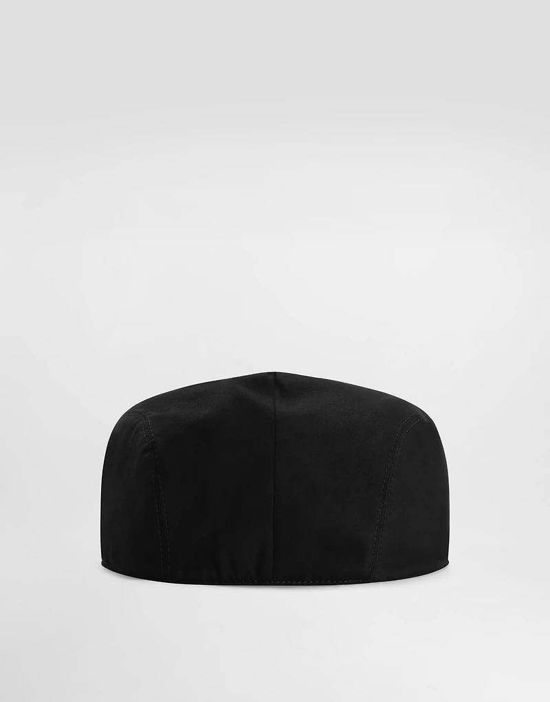 Gabardine flat cap