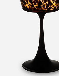 Hand-Blown Murano Martini Glass